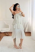 Vestido estampado de estrelas ELLI WHITE - lavishiochicvestidoELLI WHITE