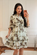 Vestido Floral com camadas - lavishiochicvestidolavishiochic