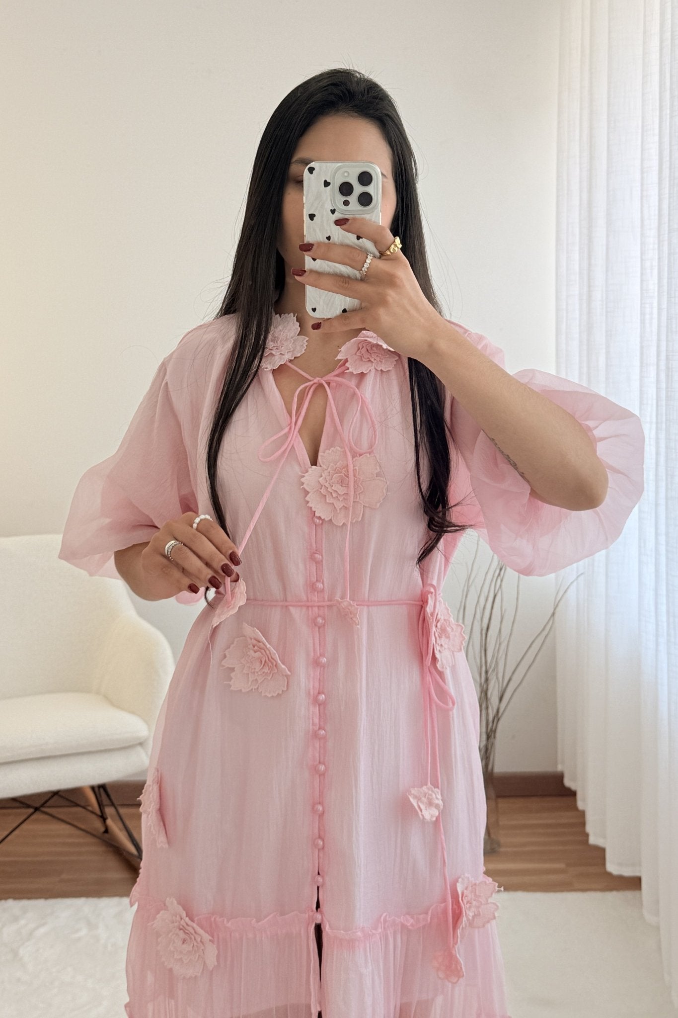 Vestido Flores FLAMMODE - lavishiochicvestidoFlammode