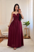 Vestido fluido com amarração nas costas - lavishiochicvestidolavishiochic