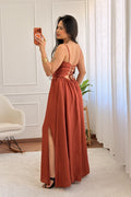 Vestido fluido com amarração nas costas - lavishiochicvestidolavishiochic