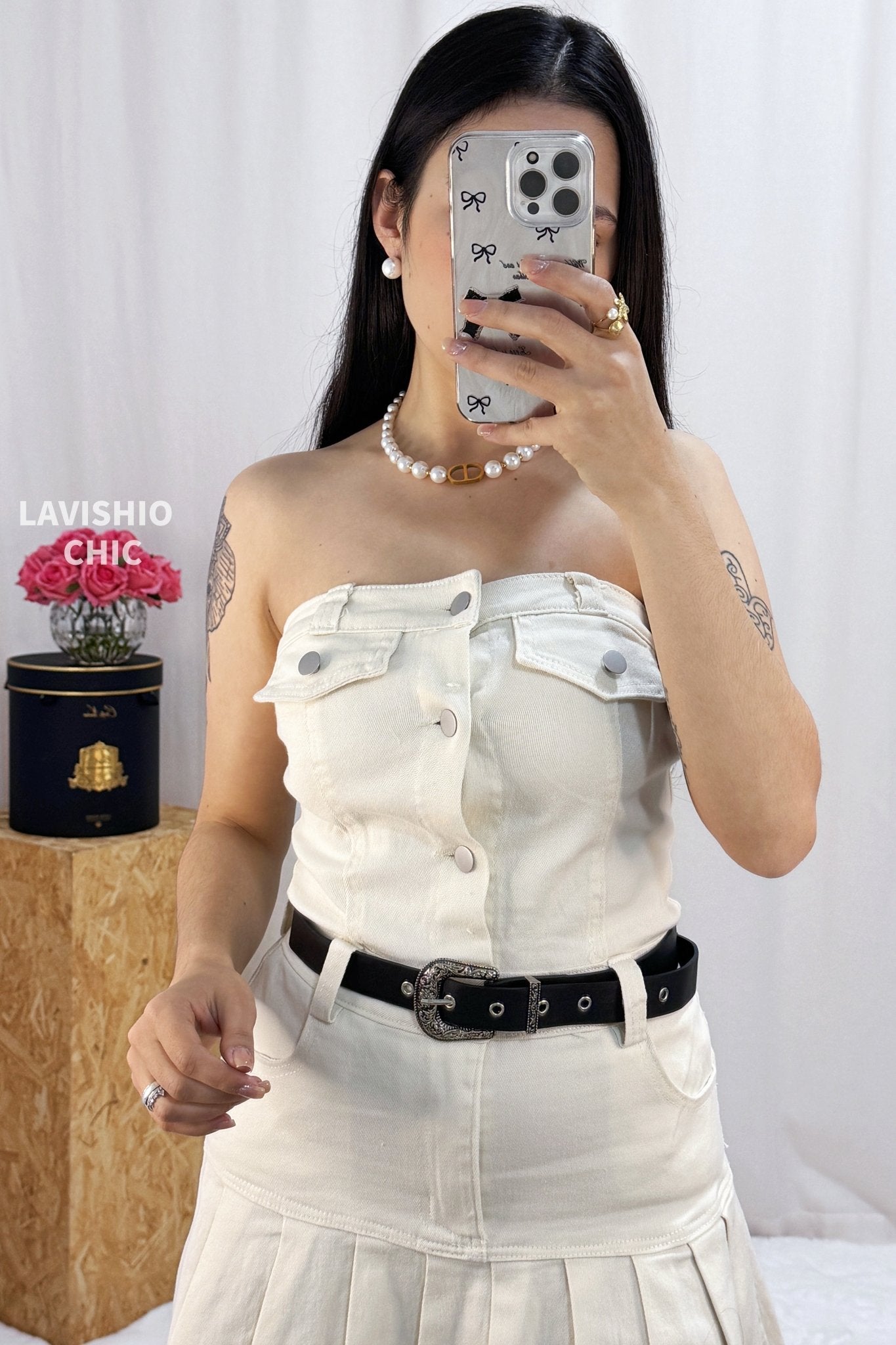 Vestido ganga - lavishiochicvestidolavishiochic