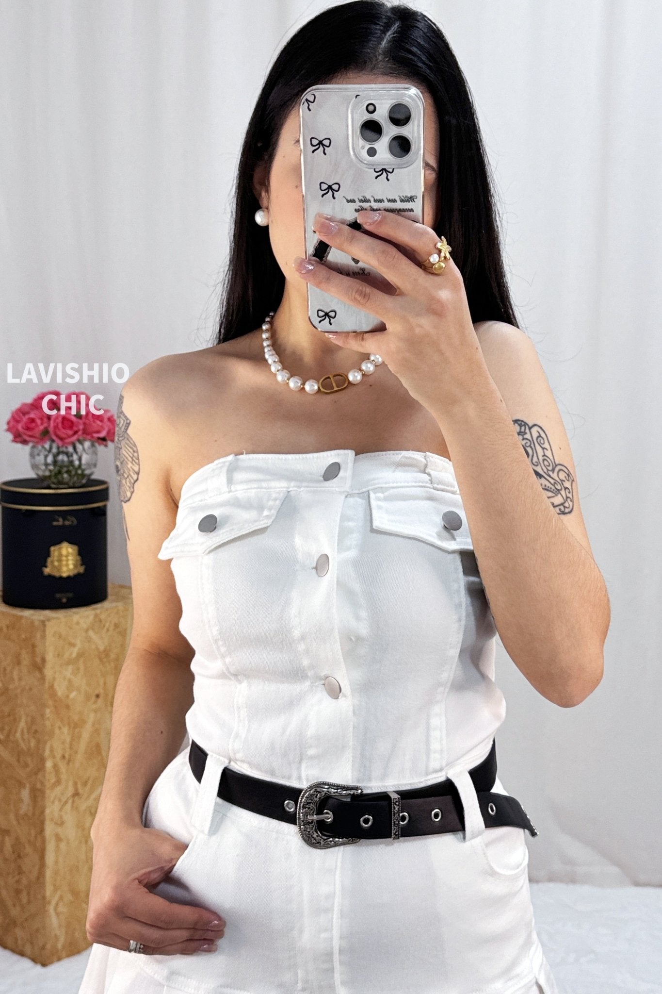 Vestido ganga - lavishiochicvestidolavishiochic