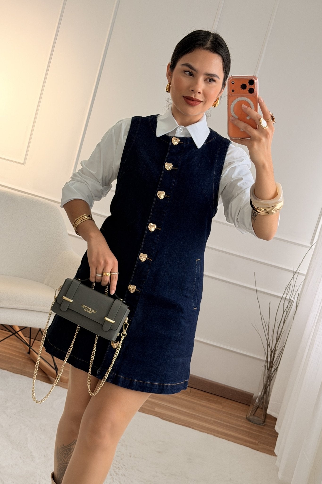 Vestido ganga DROLE DE COPINE - lavishiochicvestidoDrole de copine Paris