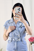 Vestido gola vira AZAKA - lavishiochicvestidoAZAKA