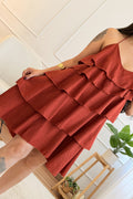 Vestido halter em camadas - lavishiochicvestidolavishiochic