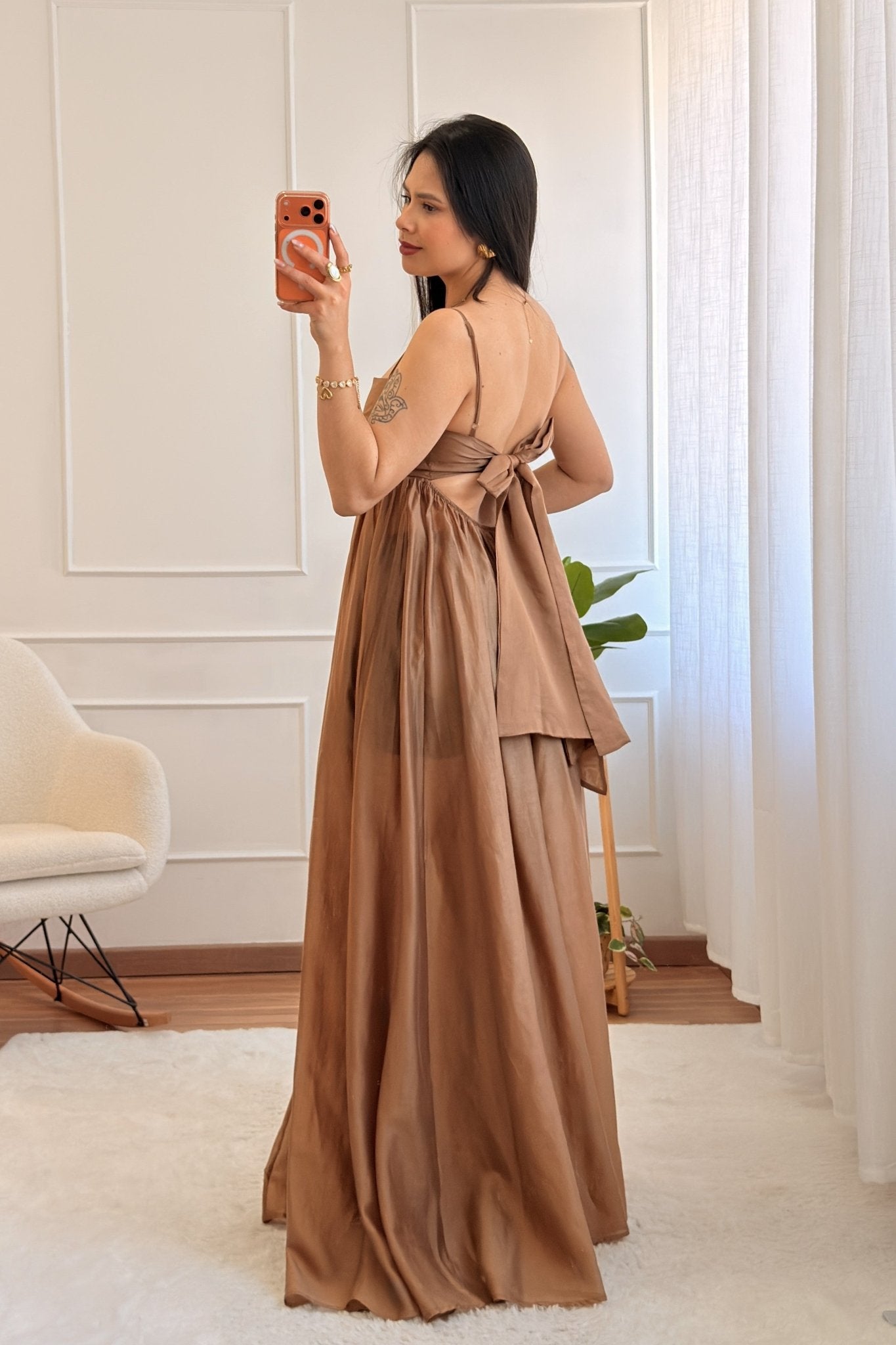 Vestido leve misto lyocell LUMINA - lavishiochicvestidolumina