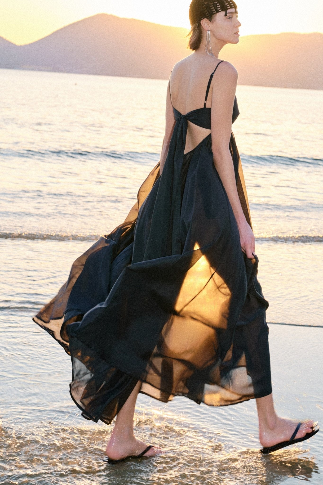 Vestido leve misto lyocell LUMINA - lavishiochicvestidolumina