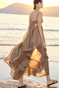 Vestido leve misto lyocell LUMINA - lavishiochicvestidolumina