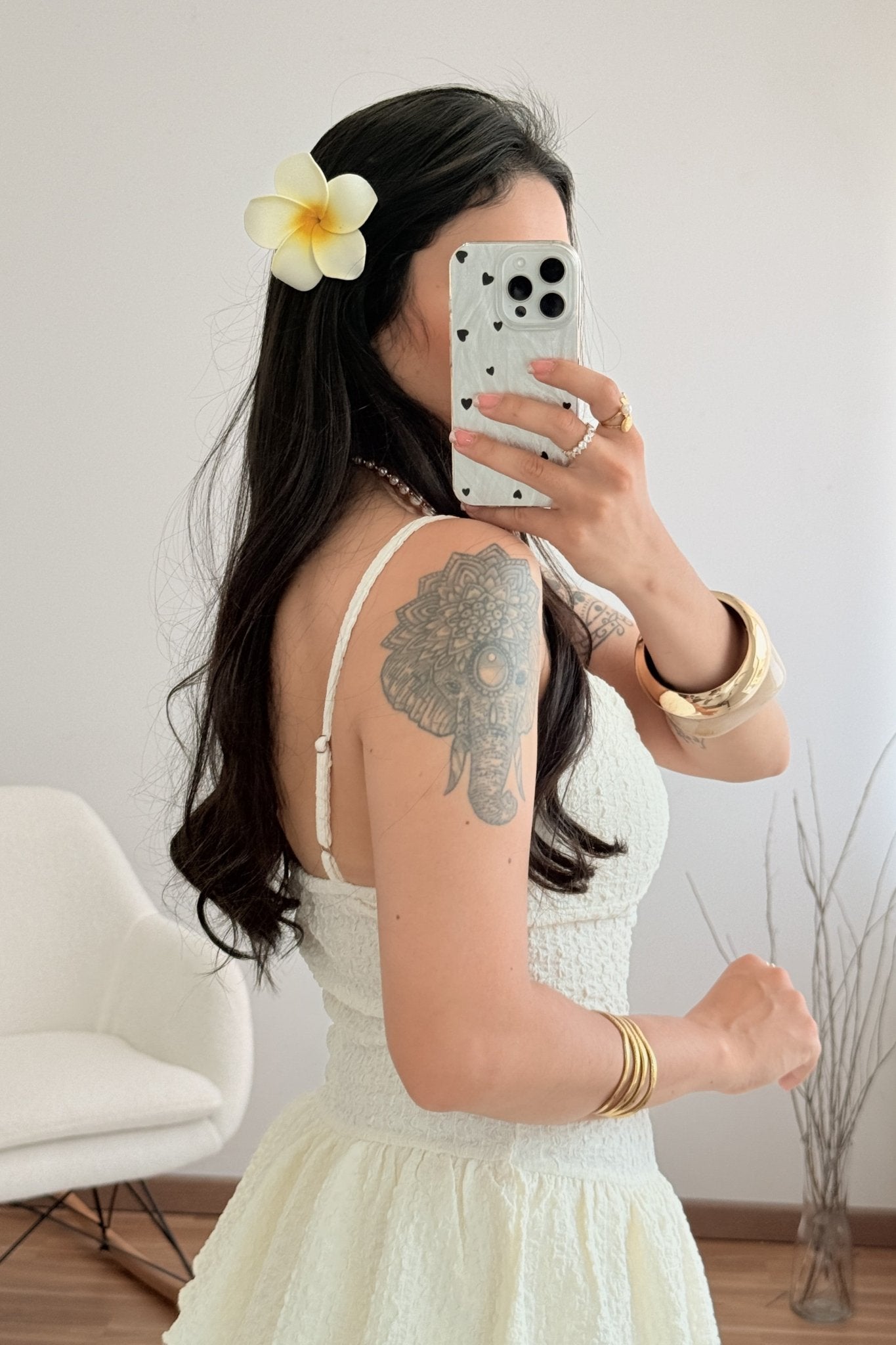 Vestido leve romântico DROLE DE COPINE - lavishiochicvestidoDrole de copine Paris