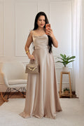 Vestido Longo Acetinado - lavishiochicvestidolavishiochic