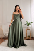Vestido Longo Acetinado - lavishiochicvestidolavishiochic