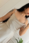 Vestido Longo Acetinado - lavishiochicvestidolavishiochic