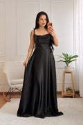 Vestido Longo Acetinado - lavishiochicvestidolavishiochic