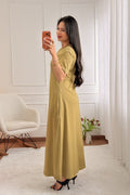 Vestido longo com bolsos laterais LUMINA - lavishiochicvestidolumina