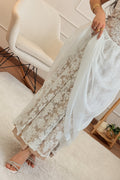 Vestido Longo com Renda e Transparência AZAKA - lavishiochicvestidoAZAKA