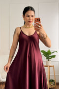 Vestido longo de alças - lavishiochicvestidolavishiochic