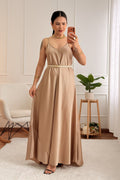 Vestido longo de alças - lavishiochicvestidolavishiochic