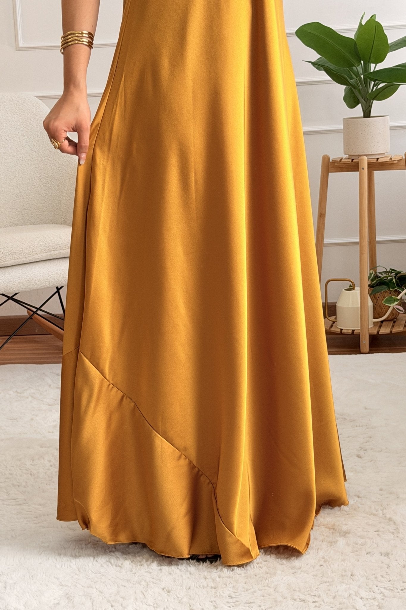 Vestido longo de alças - lavishiochicvestidolavishiochic