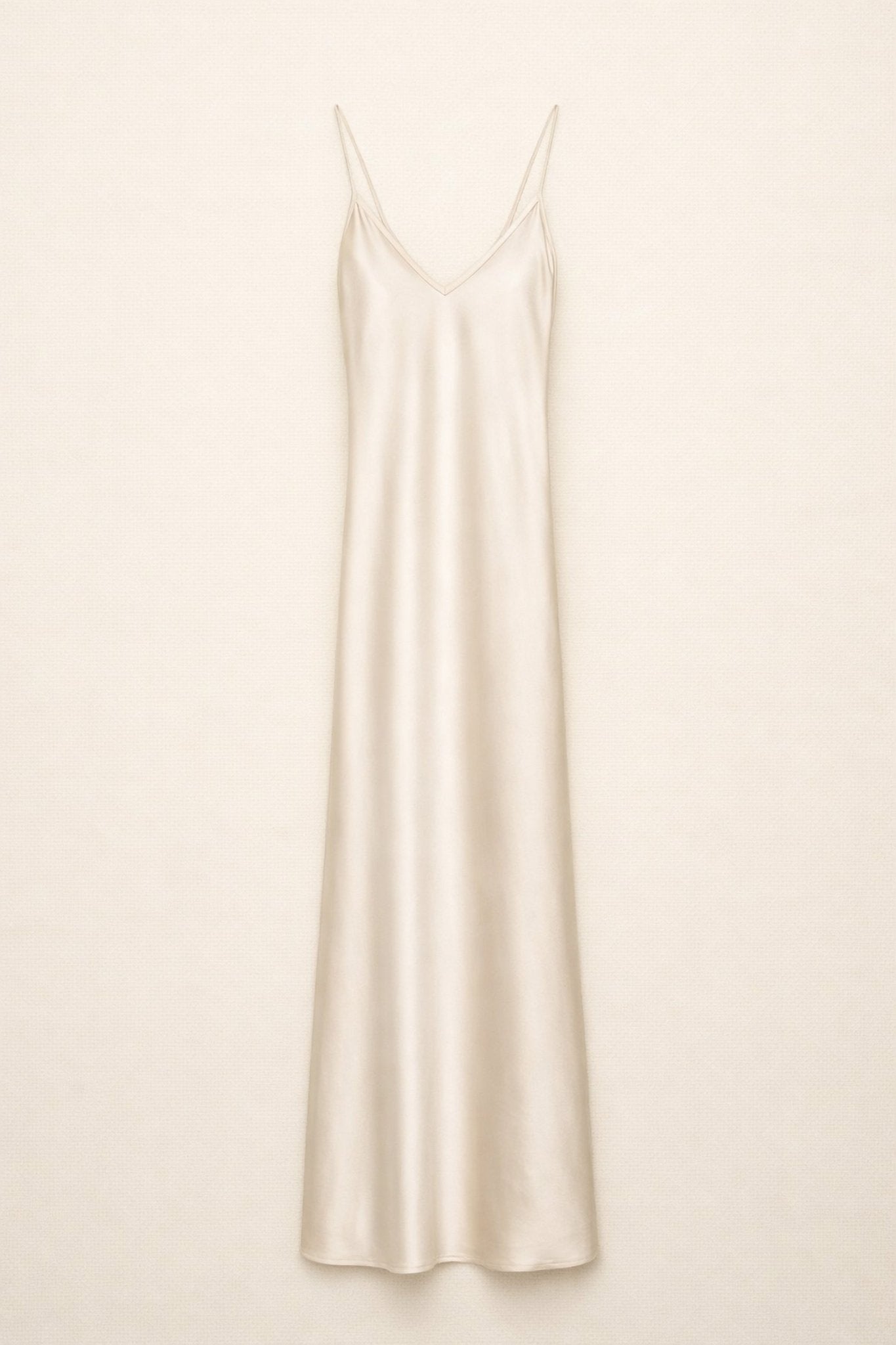 Vestido longo em cetim fluido LUMINA - lavishiochicvestidolumina