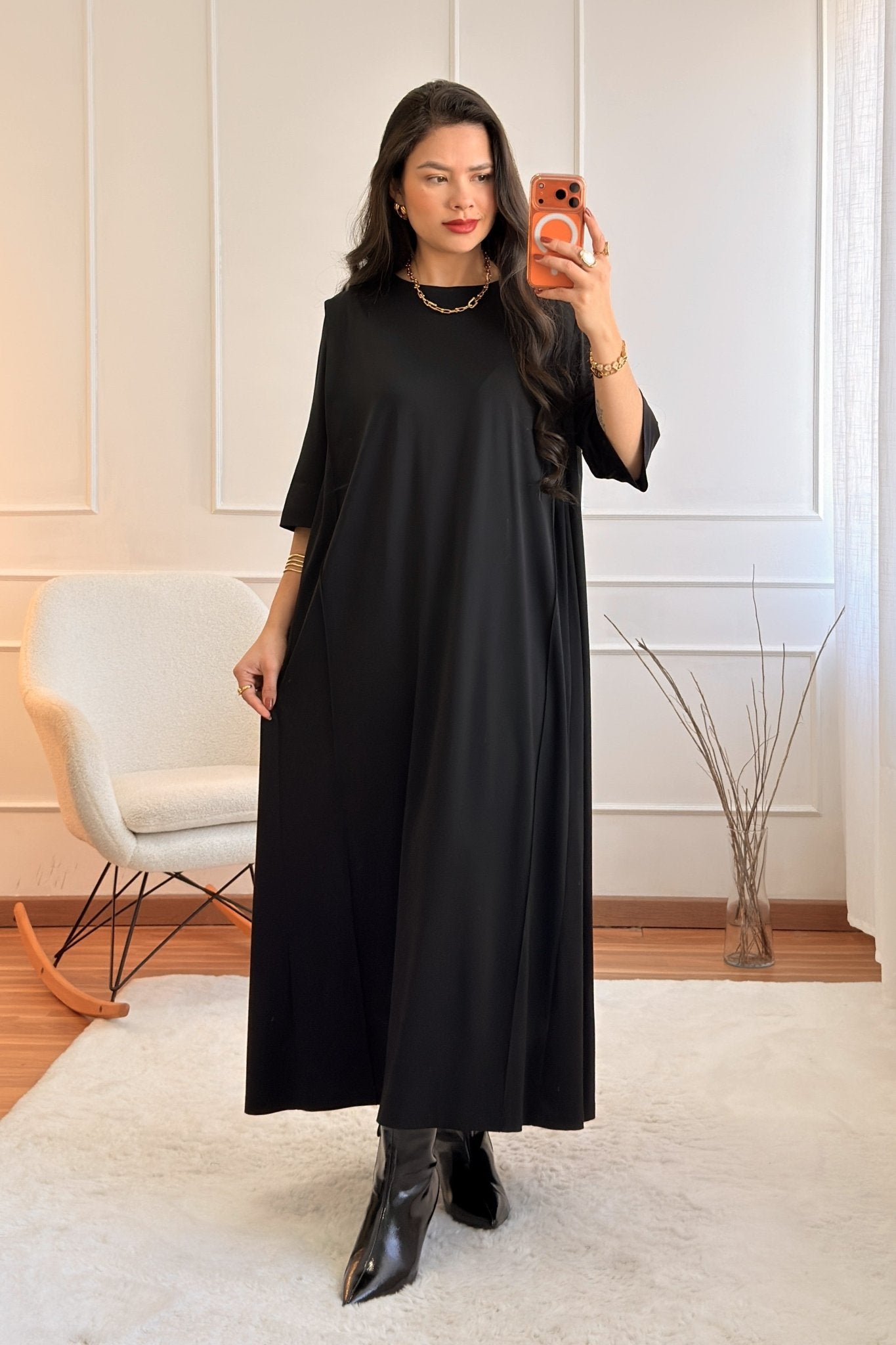 Vestido longo LUMINA - lavishiochicvestidolumina