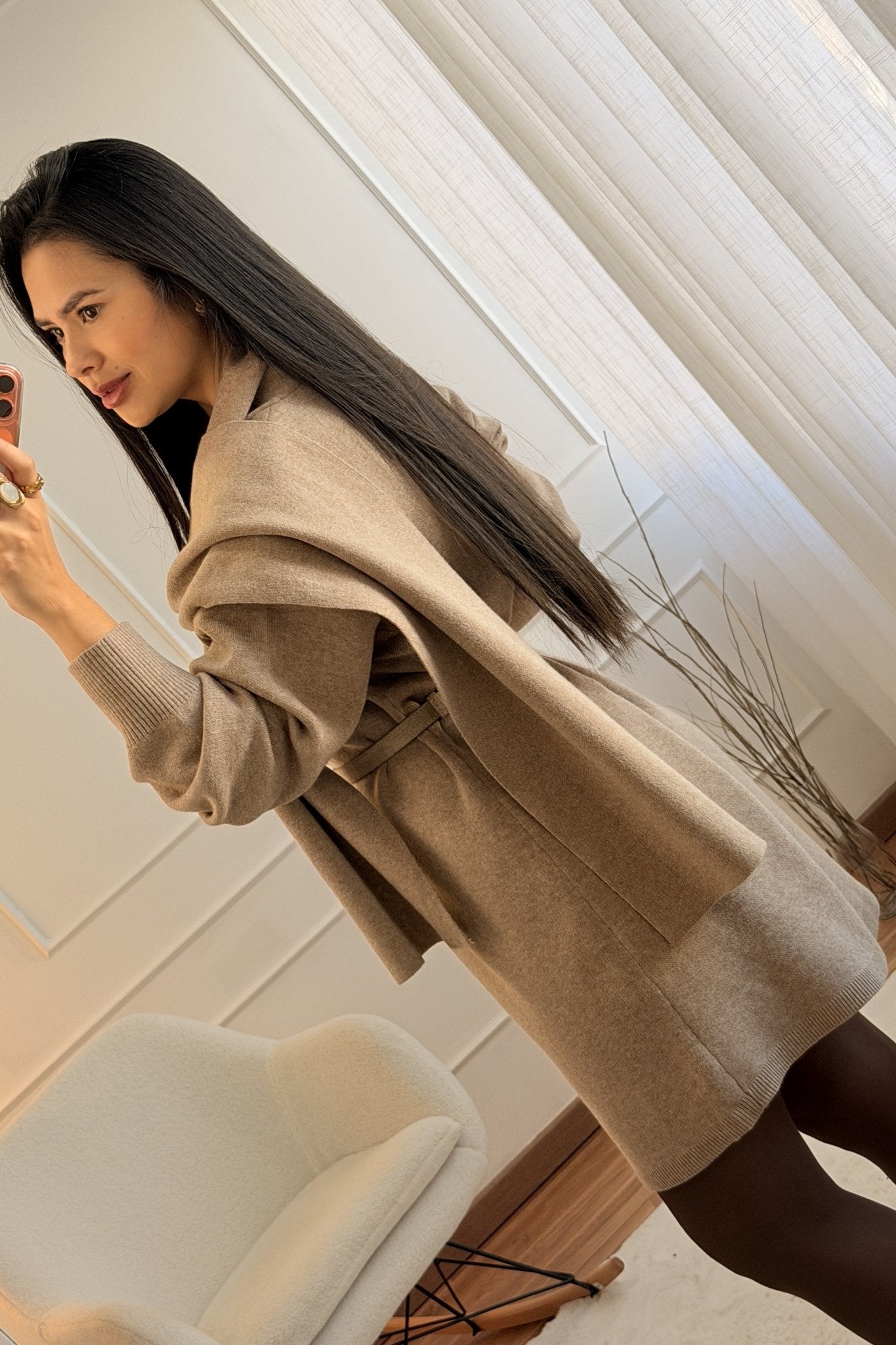 Vestido malha cachecol - lavishiochicvestidolavishiochic