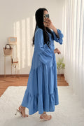 Vestido manga comprida - lavishiochicvestidolavishiochic