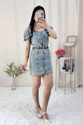 Vestido mangas balão AZAKA - lavishiochicvestidoAZAKA