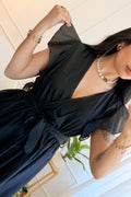 Vestido midi em tecido translúcido - lavishiochicvestidolavishiochic