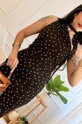 Vestido midi em tule com bolinhas VERA LUCY - lavishiochicvestidoVera Lucy