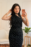 Vestido midi em tule com bolinhas VERA LUCY - lavishiochicvestidoVera Lucy