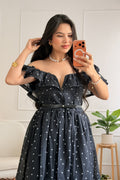 Vestido modelo princesa FLAMMODE - lavishiochicvestidoFlammode