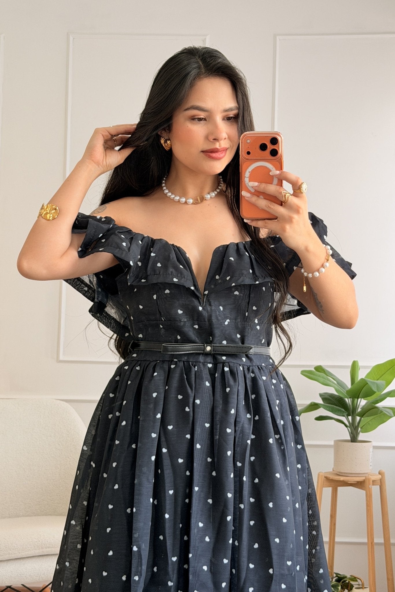 Vestido modelo princesa FLAMMODE - lavishiochicvestidoFlammode