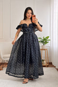 Vestido modelo princesa FLAMMODE - lavishiochicvestidoFlammode