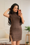 Vestido qipao curto em renda MOCHY - lavishiochicvestidoMochy