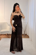 Vestido renda com detalhe de torção - lavishiochicvestidolavishiochic