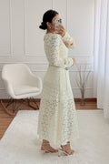 Vestido renda elegante ELLI WHITE - lavishiochicvestidoELLI WHITE