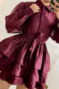 Vestido seda camadas - lavishiochicvestidolavishiochic