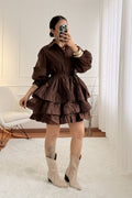Vestido seda camadas - lavishiochicvestidolavishiochic