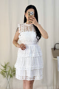 Vestido tecido vazado - lavishiochicvestidolavishiochic