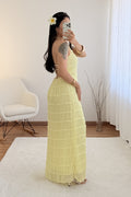 Vestido textura plissada FLAMMODE - lavishiochicvestidoFlammode