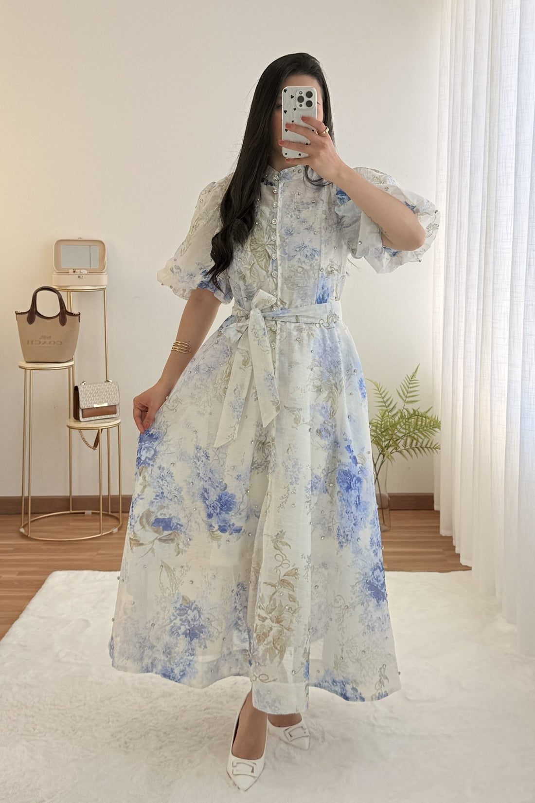 Vestido um top forrado e um cinto - lavishiochicvestidolavishiochic