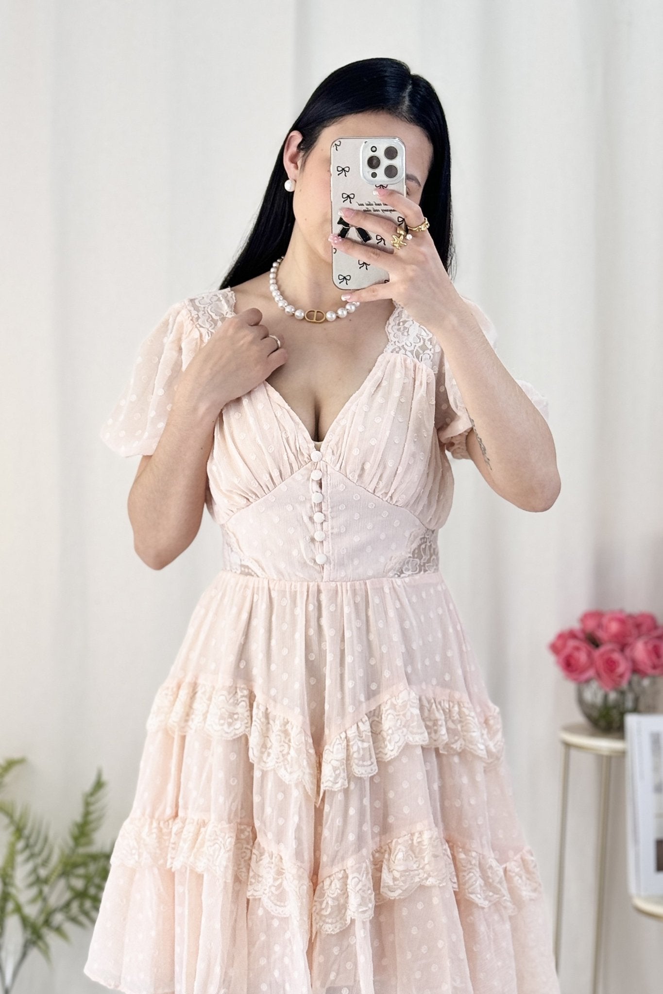 Vestido volumosa - lavishiochicvestidolavishiochic