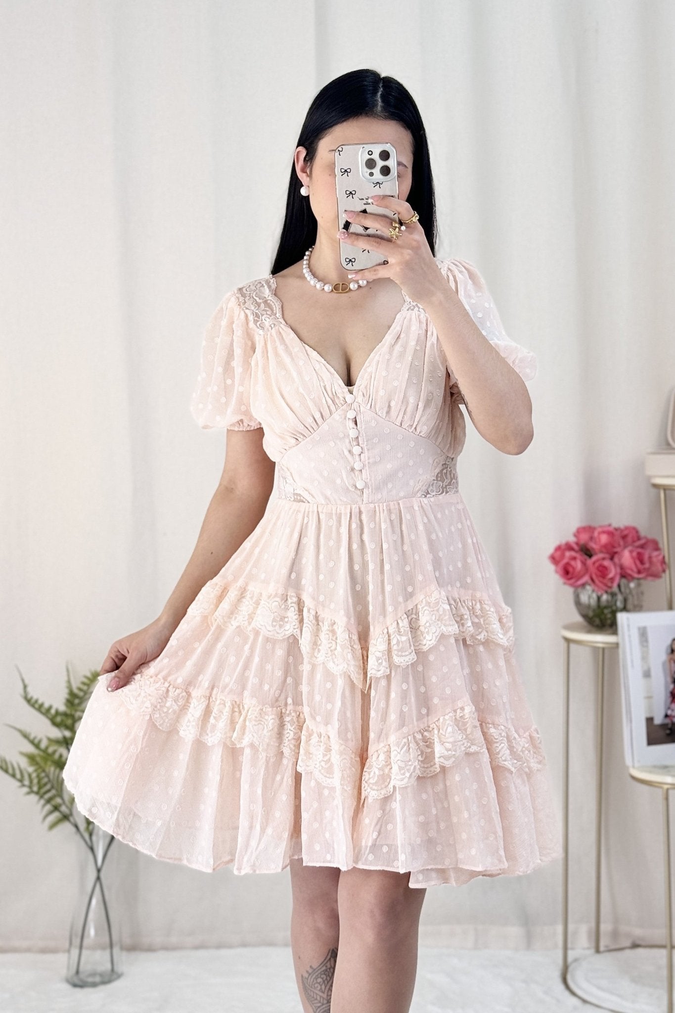 Vestido volumosa - lavishiochicvestidolavishiochic